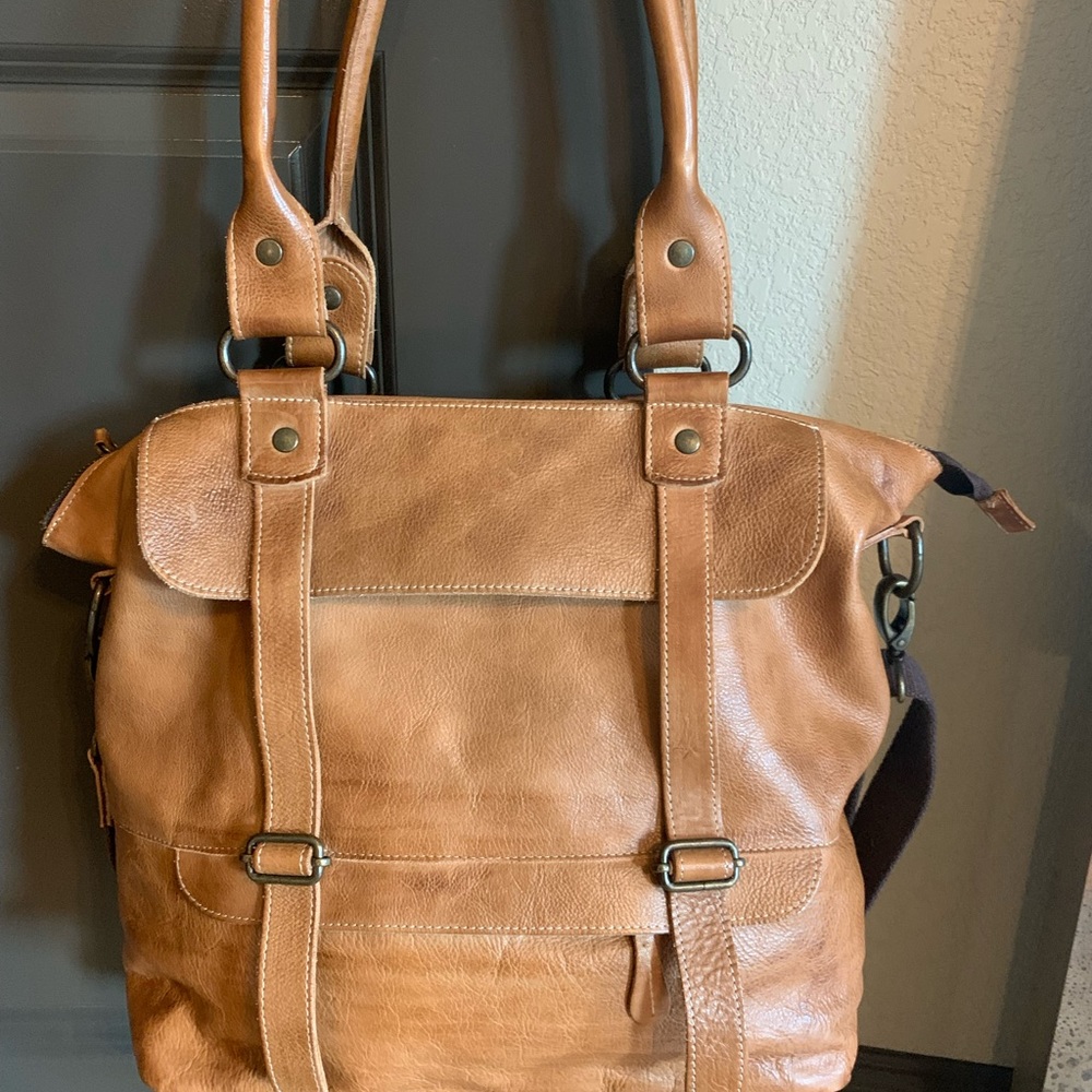 Bed Stu Big Fork Tote⭐️EUC⭐️